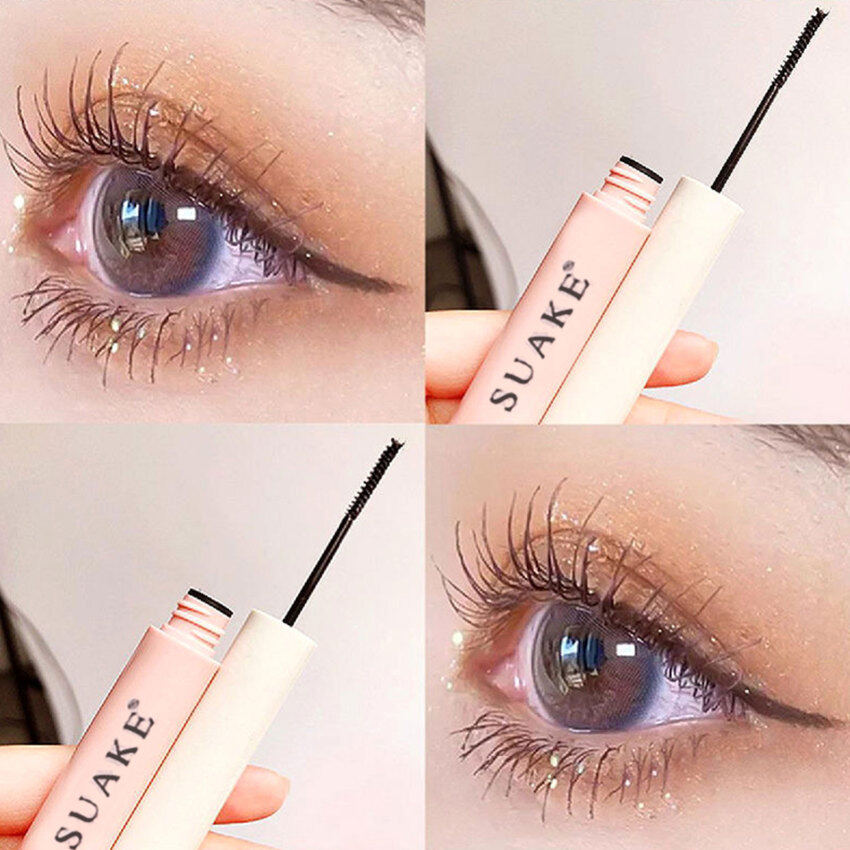 Waterproof Mascara Thick Pull Long Curl Eyelashes Liquid Not Easy Dizzy Dye Eye Lashes Quick Waterproof