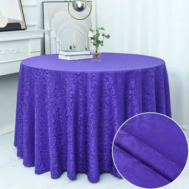 Round table square cloth hotel table cloth, customized restaurant conference home large round table cloth, rectangular table cloth, square table, round table, European style