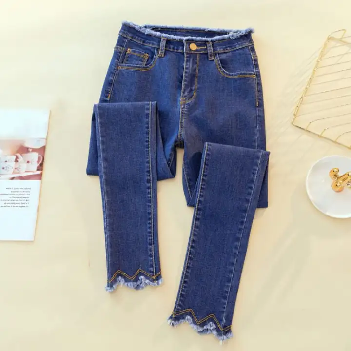 stretch waist jeans womens