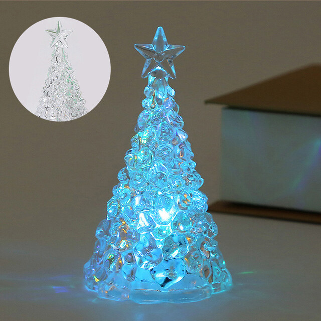 Christmas Tree LED Night Light for Bedroom Christmas Party Holiday Wedding Decoration Xmas Gift