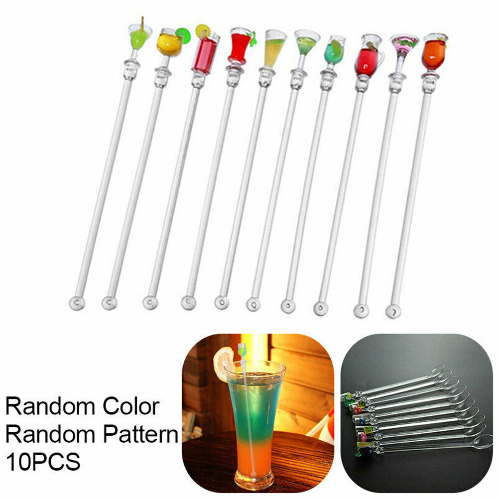 Coffee Stir Sticks with Small Rectangular Paddles ONLYKXY 3 Pieces Rose Gold Stainless Steel Swizzle Sticks Ball Head Cocktail Stirrers for Beverage Drink 7.5 Inch 