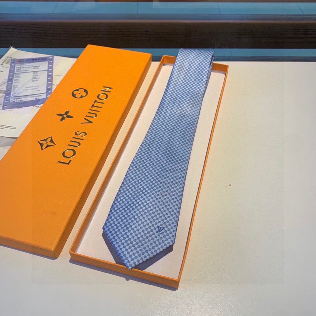 2022Louis Vuitton Popular New Style Men s Tie Suit Tie Exquisite