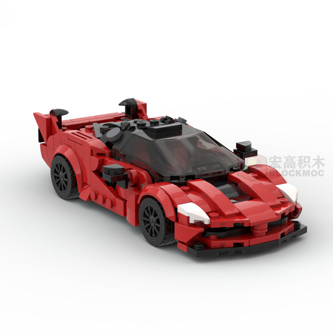 MOC Ferrari FXXK V2 Super Racing Cars Building Blocks Toys For Kids Boys And Girls Compatible With Lego Technic Bricks Lazada Singapore