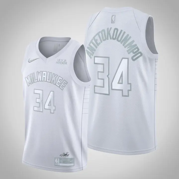 giannis jersey white