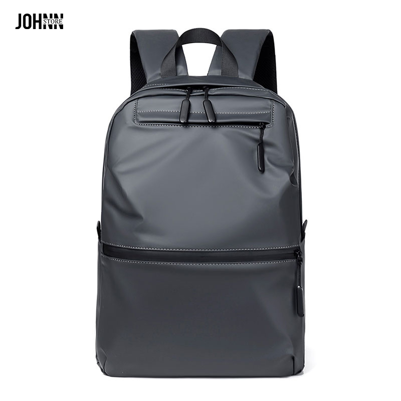 Johnn Men's Backpack Computer Bag Fashion Korean Style Nylon Backpack Simple Large Capacity