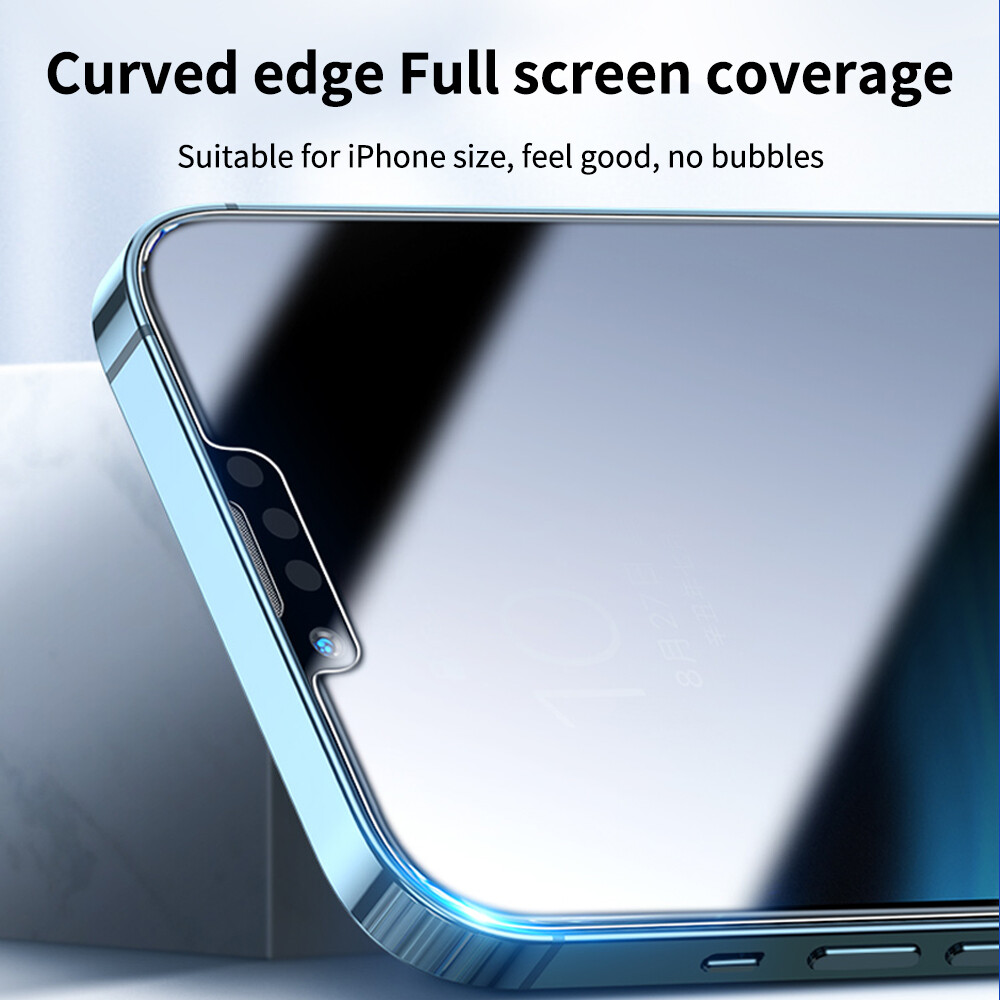 SmartDevil 25° Privacy Screen Protector for iPhone 13 Pro max iPhone 14 Pro max iPhone 15 Pro Max 14 Plus iPhone 12 Pro Max 11 Pro max XR XS iPhone 17e 16e Mobile Phone Non Full Coverage Tempered Glass Film Anti-peeping Anti-fingerprint Phone Film