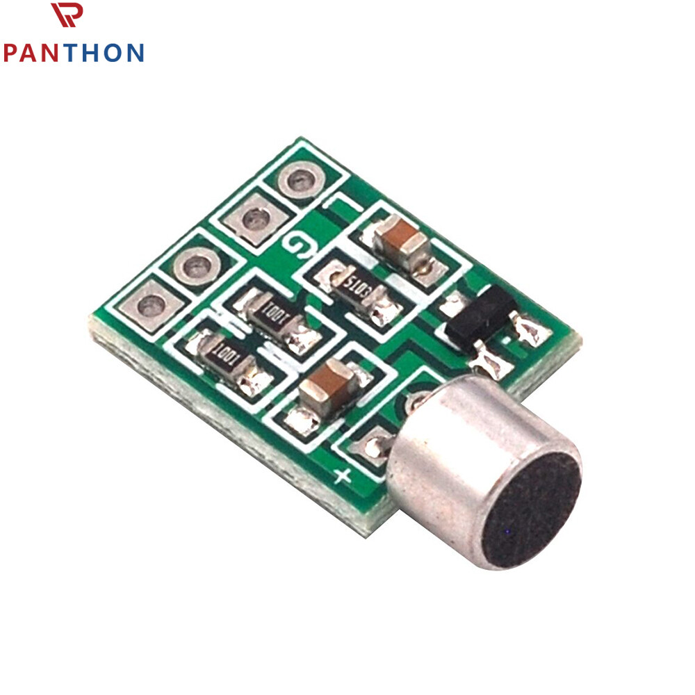 PANTHON Small Microphone Accessories Mini Microphone Audio Microphone Module Pickup Amplifier Circuit Module Microphone Circuit Board