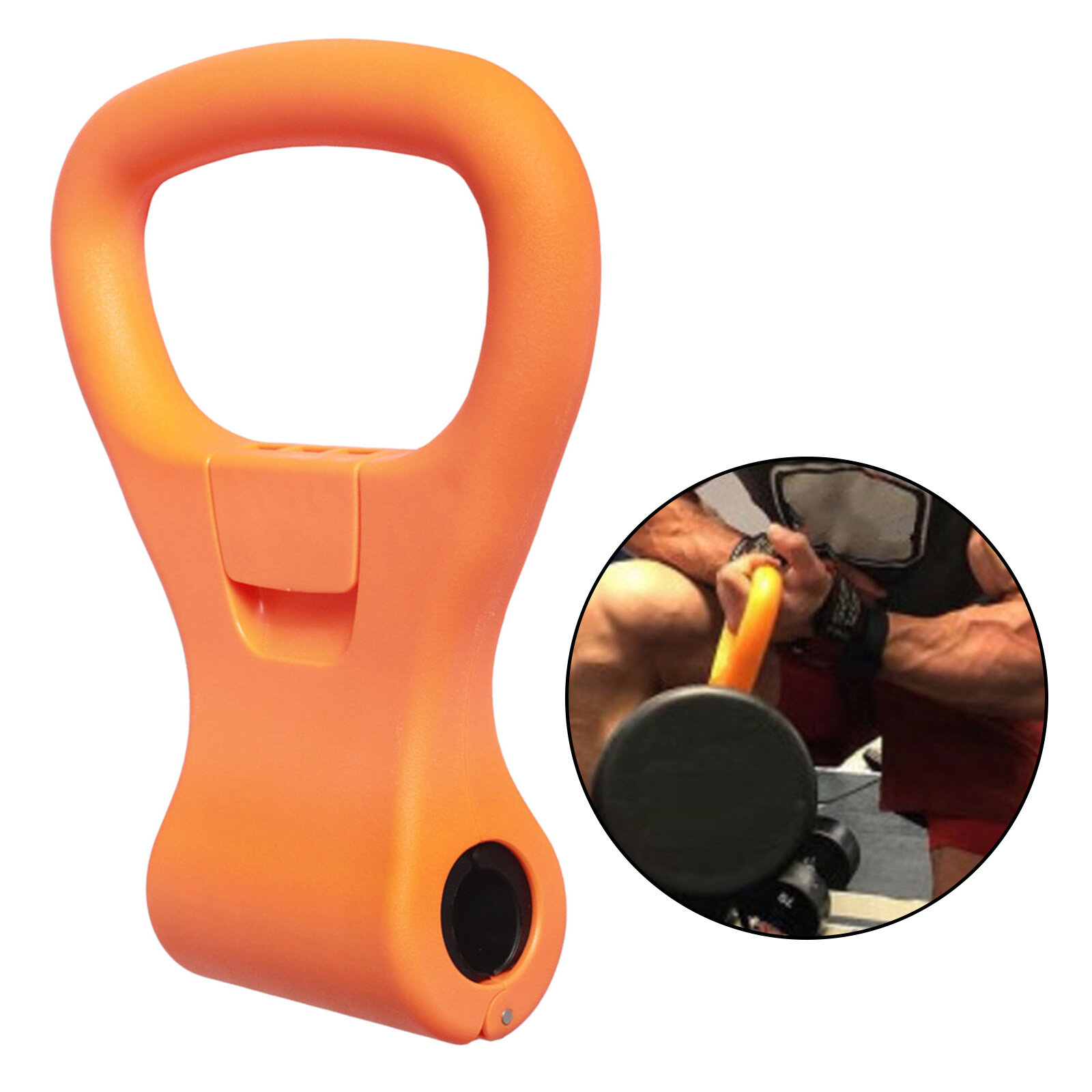 Wbstar kẹp chuông kettlebell tay cầm bộ chuyển đổi quả tạ, tay cầm cử tạ