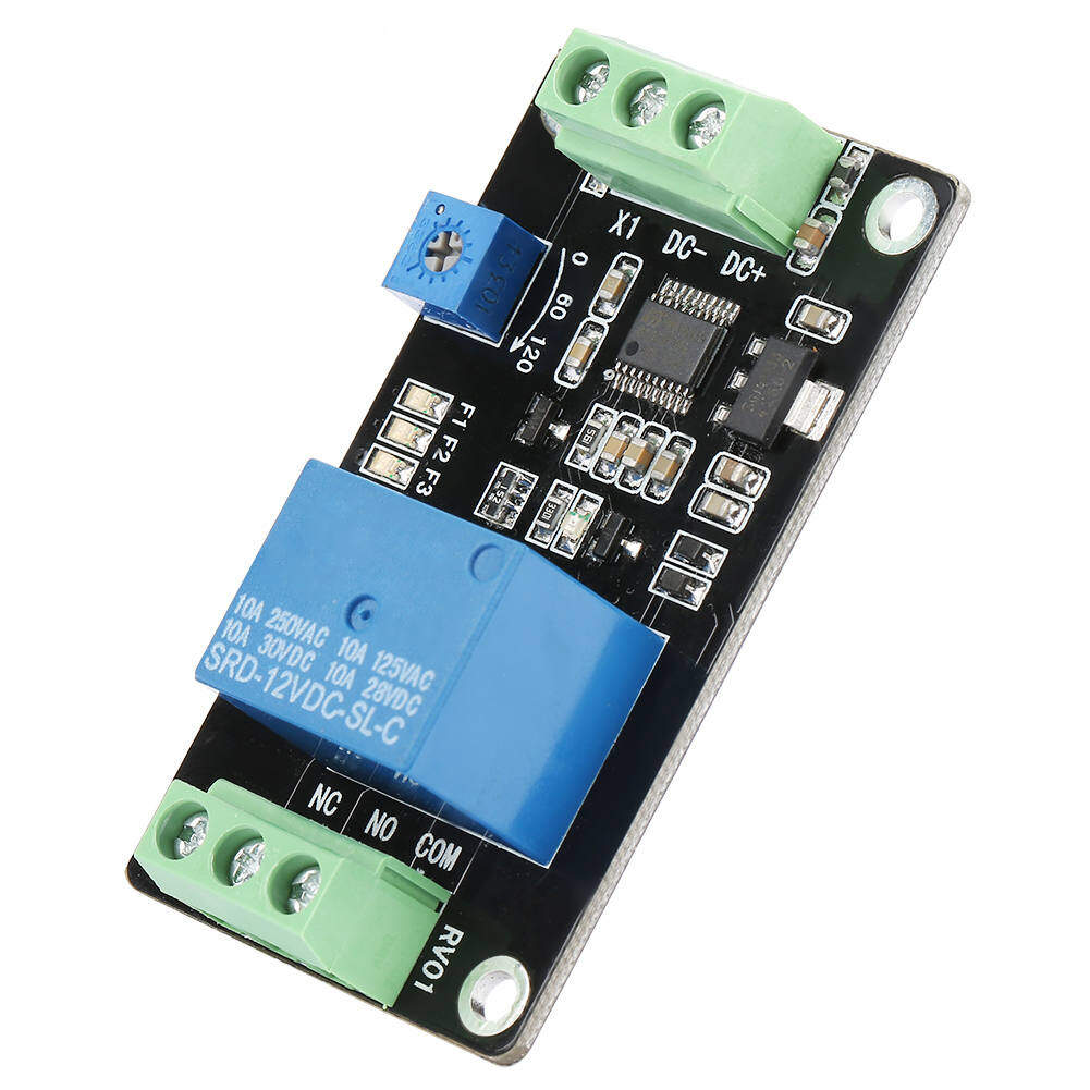 Zonejoy Rơle Hẹn giờ trễ Rơle tự khóa độ trễ bật công tắc thời gian Super 555 Timer DC 5V/12V/24V