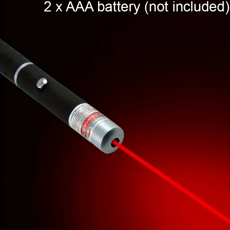 Green Laser Pointer, Perfect For Outdoor Night Walking, Pet Teasing, And Teaching, Batteries Not Included