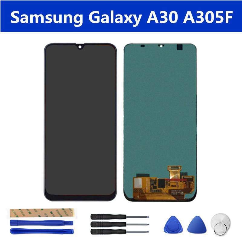 For Samsung Galaxy A30 A305f Lcd Display Touch Screen Digitizer 6 4 Inches Full Assembly Replacement Part Lazada Ph
