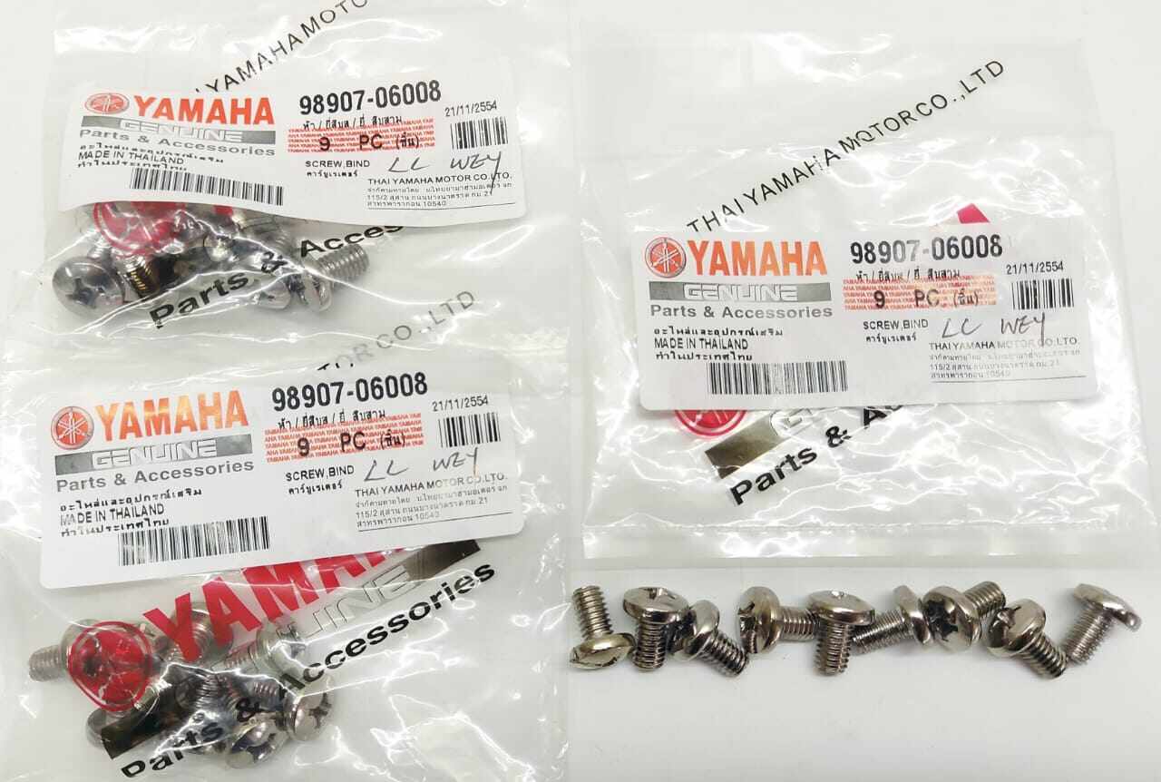 Yamaha LC135 / LC 135 / 135LC Bind Screw Skru Bind Full Set Racing