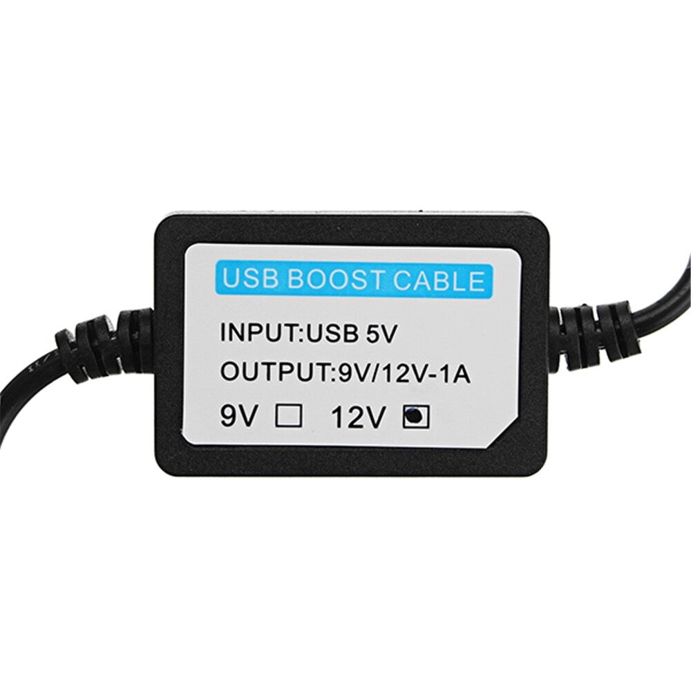 1 * Mô-đun Dây Nguồn Thực Tế 1.3 Mét 1A USB Boost Line DC 5V Đến 12V Bước Lên Mô-đun Chuyển Đổi Cáp Tăng Cường
