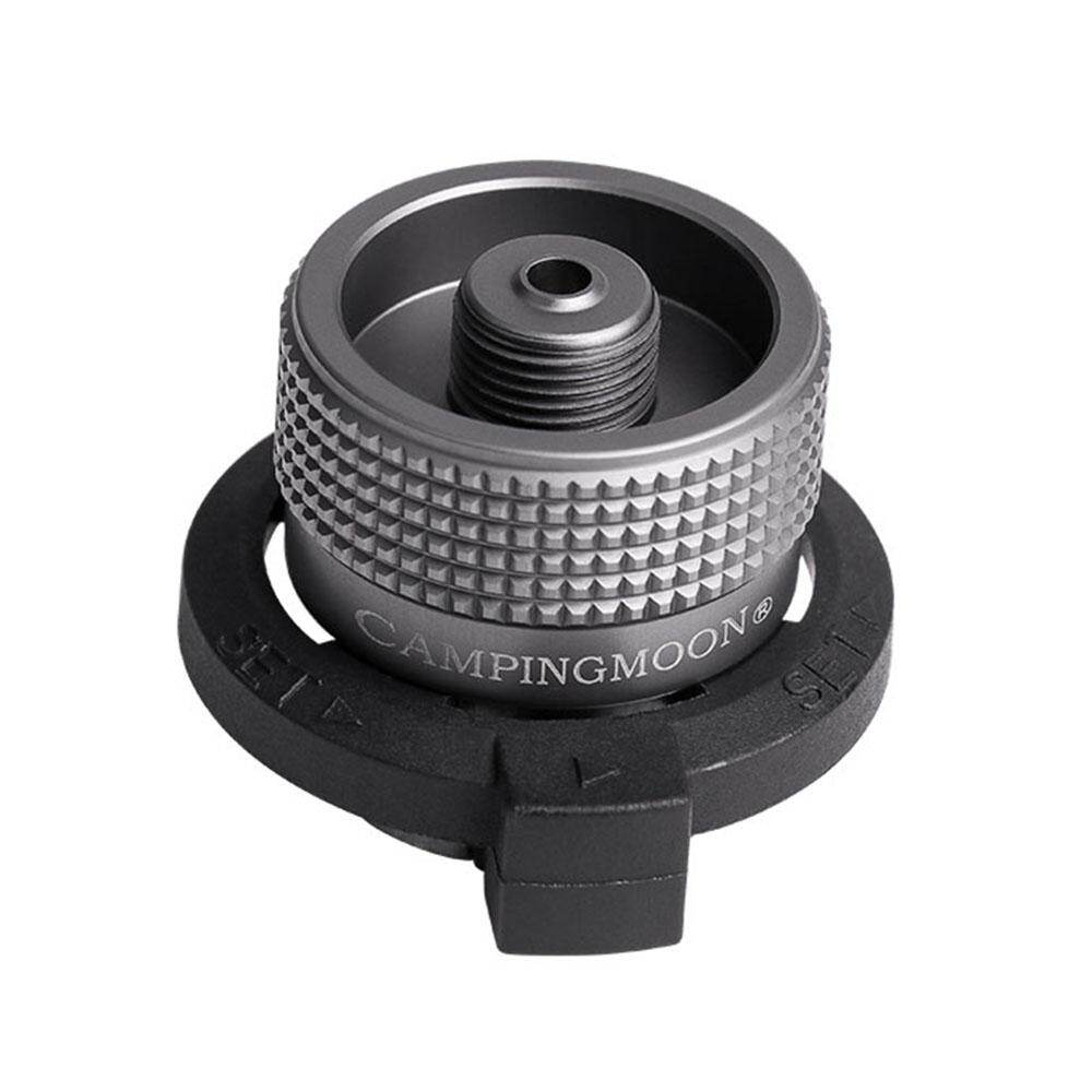 TOMSHOO butane adapter gas cartridge head conversion adapter nozzle bottle type input screw type Lindal valve output