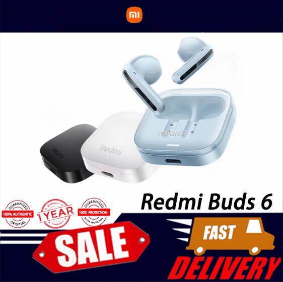 Xiaomi Redmi Buds Wireless Bluetooth Earphones With 30 Hours Of Long  Battery Life, Noise Reduction, And Waterproof In Ear Headphones