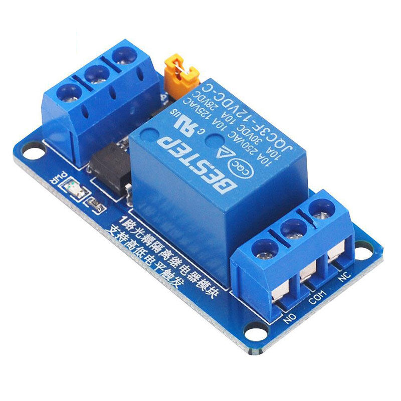 Sun 3.3V 5V 12V 24V 1 Channel Relay Module High and low Level Trigger Relay Board