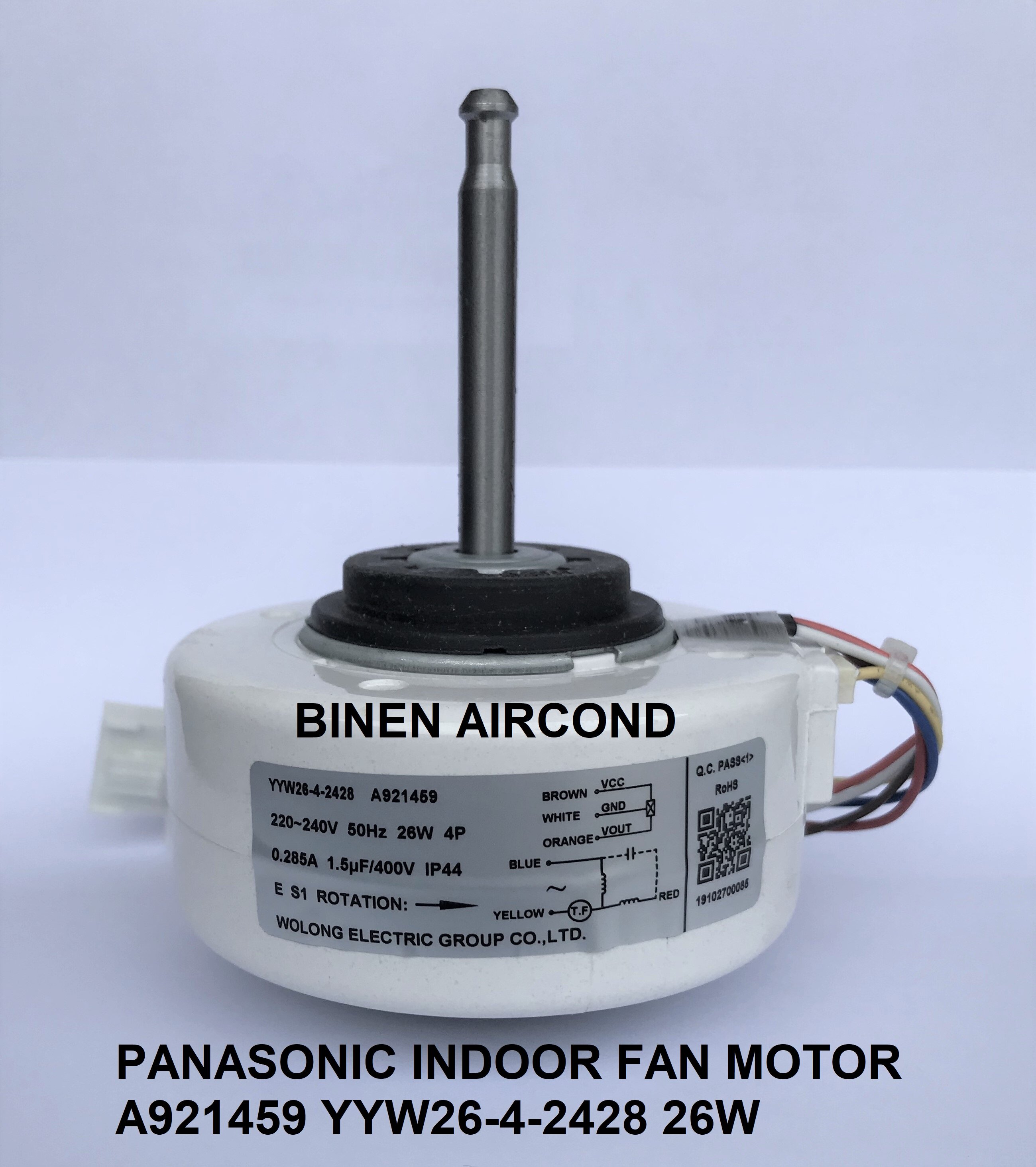 ORIGINAL GENUINE PANASONIC AIRCOND CS PC18MKH PC18KKH INDOOR FAN ORIGINAL GENUINE PANASONIC AIRCOND CS PC18MKH PC18KKH INDOOR FAN