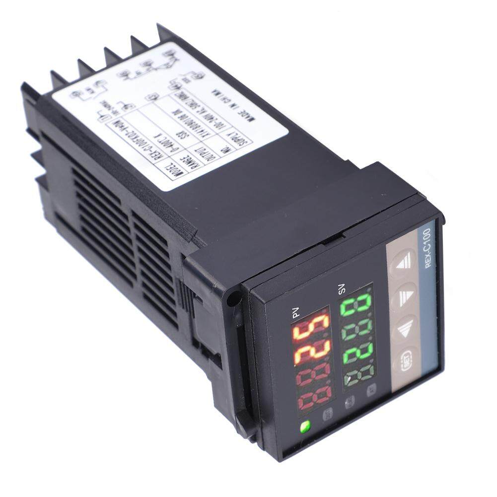 Temp Controller 40A SolidState Relay K Type Thermocouple Probe AC 100