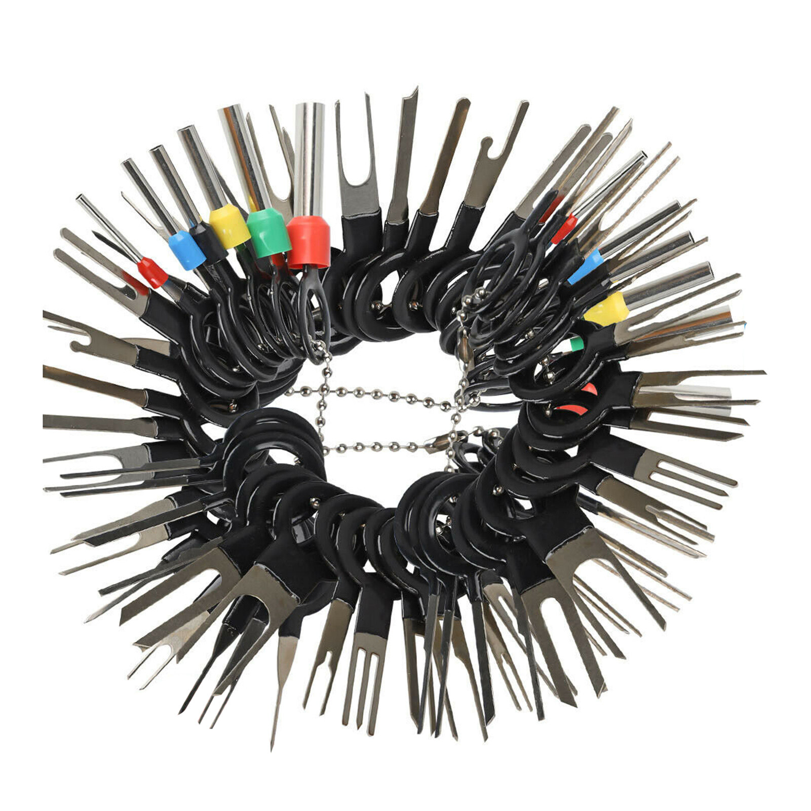 KKmoon 39Pcs Wire Terminal Removal Tool Car Electrical Wiring Crimp Connector Pin Kit