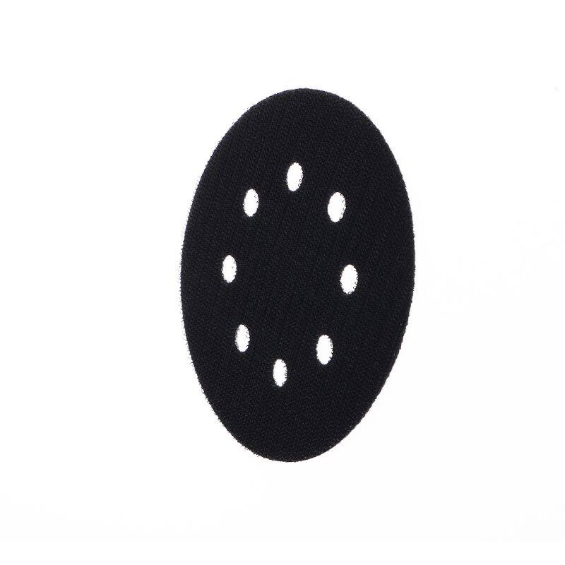 5 Inches(125mm) 8 Holes Ultra-thin Surface Protection Interface Pad for Sanding Pads and Hook&Loop Sanding Discs Thin Sponge