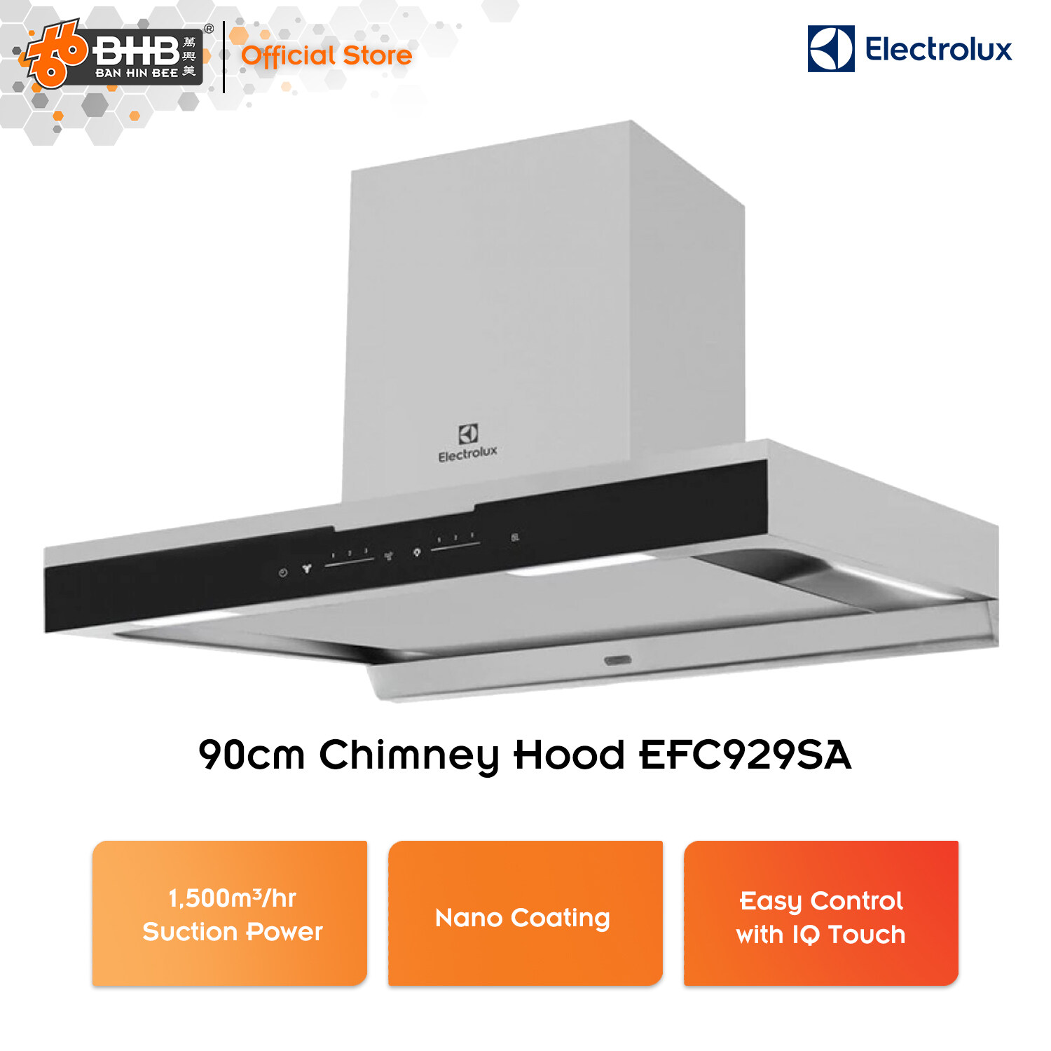 electrolux cooker hood efc929sa