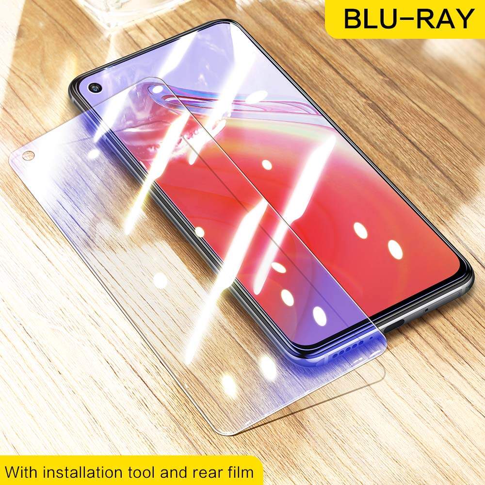 SmartDevil không bao phủ toàn màn hình bảo vệ cho Xiaomi Redmi k30s Redmi note10 note9 Phim kính cường lực chống vân tay chống Bluelight
