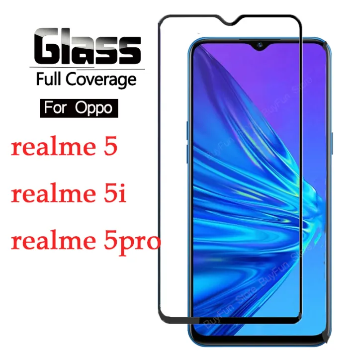 2in1 Tempered Glass For Realme 5 Realme5i Screen Protector On The For Oppo Realme 5 Pro Q Realme5 Camera Lens Protective Glass Films Lazada Singapore