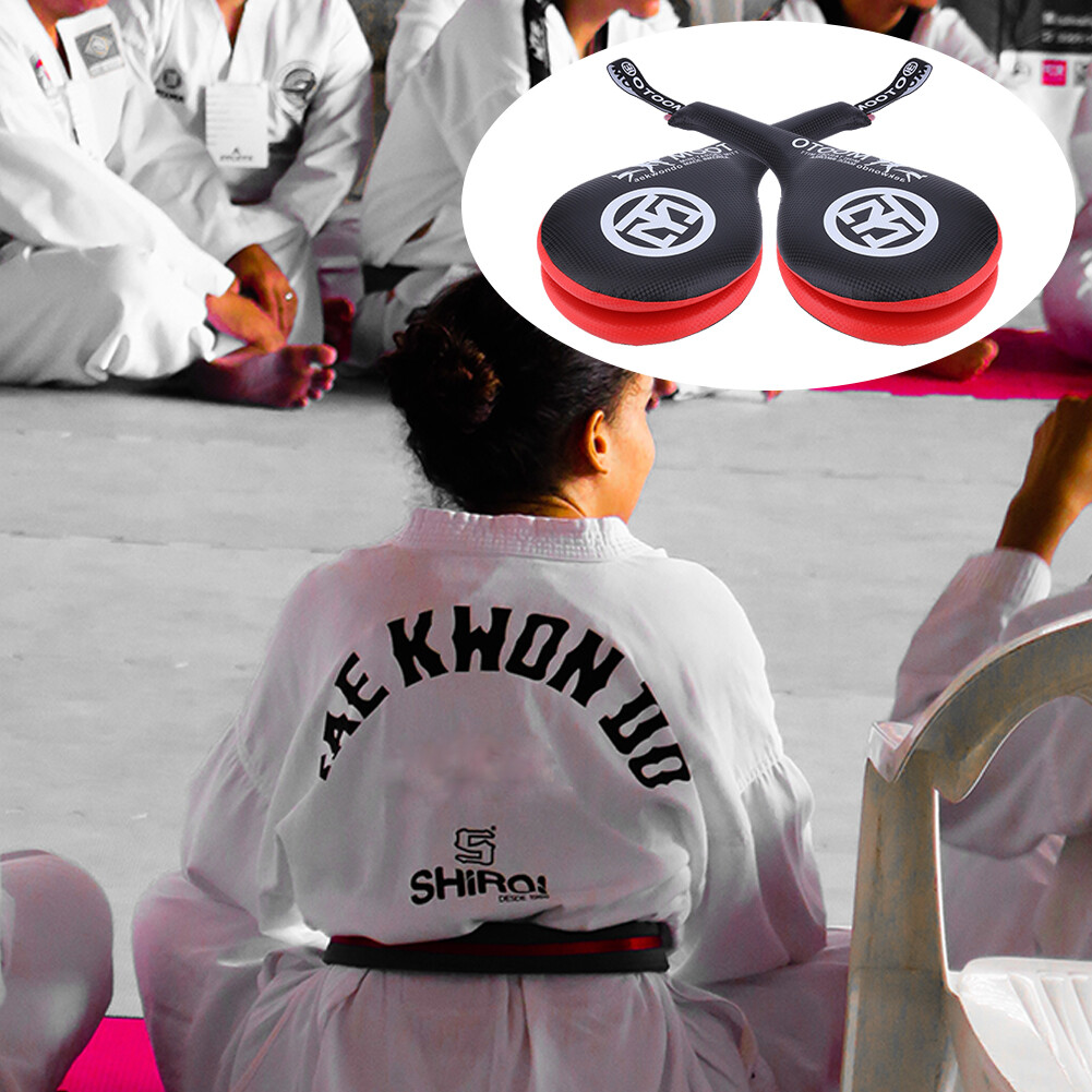 【Bán Chạy】miếng Bọt Biển Phục Hồi Taekwondo PU Cho Trẻ Em Miếng Đệm Đá Đôi Bền Cho Tập Luyện
