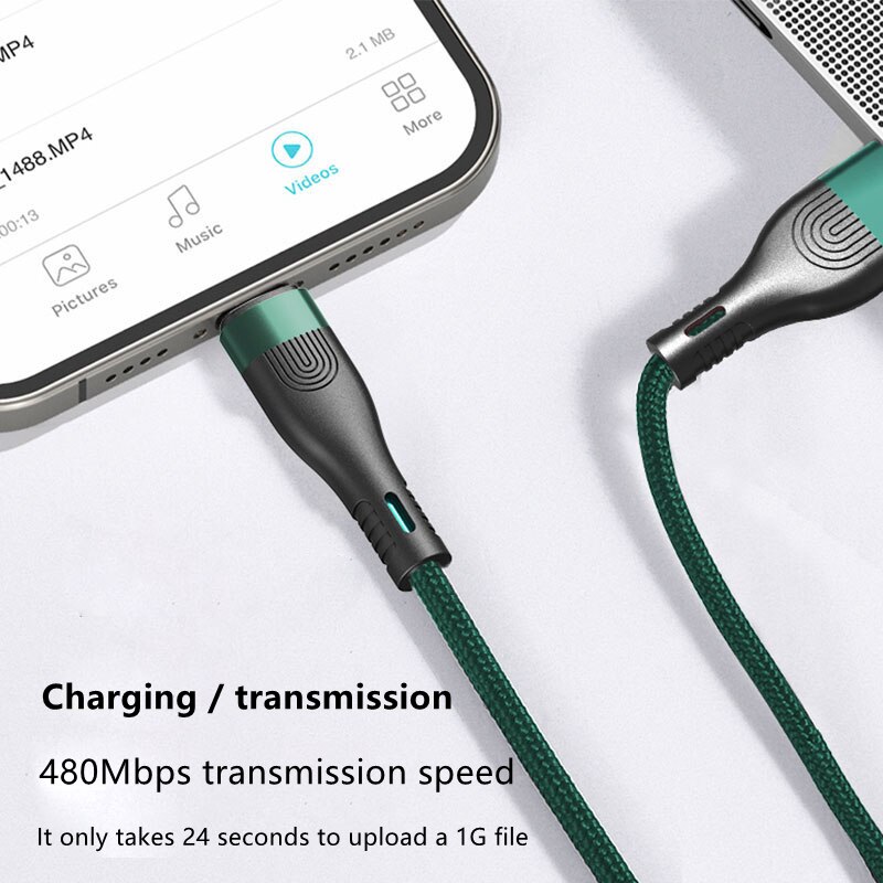 Zeallion Cáp USB Type C 6A Cho Huawei Honor Cáp Sạc Nhanh Xiaomi Redmi 66W