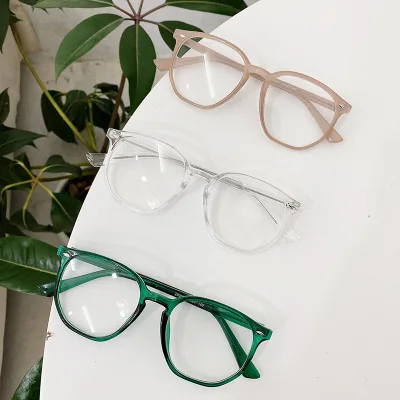 Optical Glasses Frames Round Frame Glasses Clear lens Eyewear Anti Radiation Glasses For Woman