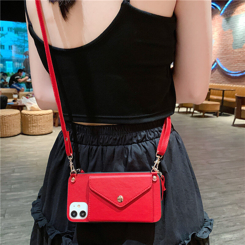 Multi-function Wallet Phone Case For Xiaomi Redmi Note 9 Redmi Note 8 Pro Redmi Note 9 Pro Redmi Note 5 Pro Redmi Note 7 Redmi Note 8 Women's Fashion Classic Leather Cross body Card Bag Back Cover