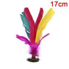 Thổi Trung Quốc Jianzi Footbal Đá Chân Tay Lạ Mắt Lông Ngỗng Đá Cầu Tập Thể Hình 17 cm