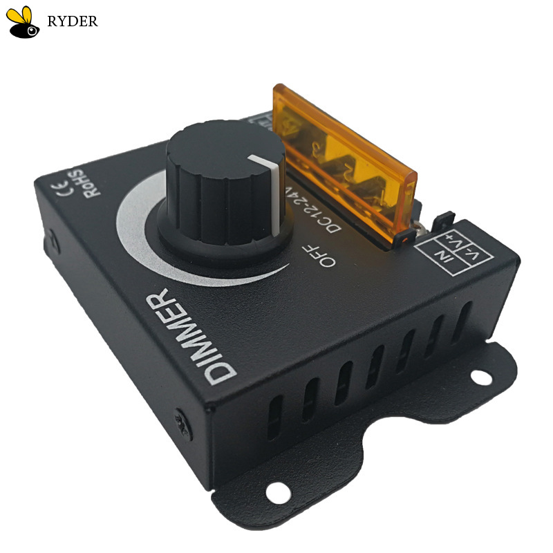 Controller Soft Stable Pwm Digital Dimming For Led Light Bar Led 24v Switch Led Dimmer 30a Regulator Adjustable 360w 12v