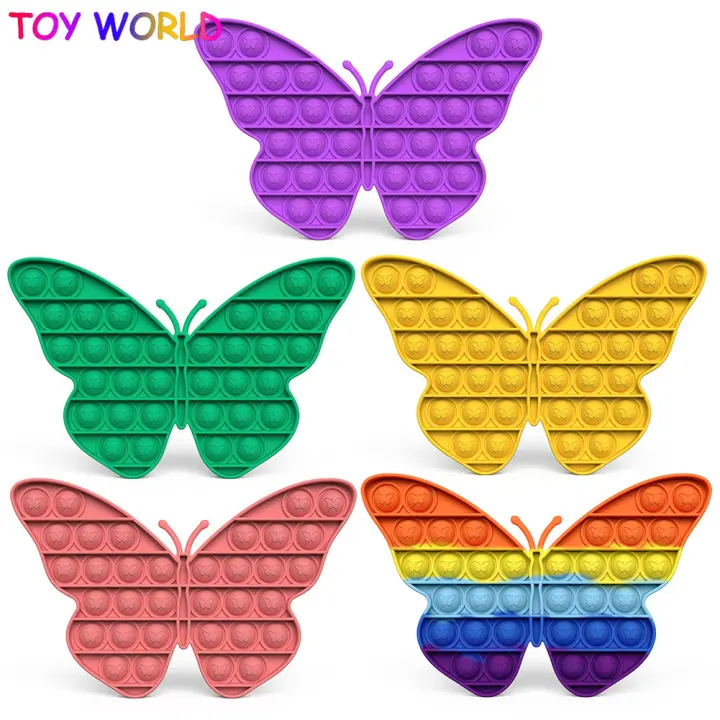 butterfly pop it fidget toy