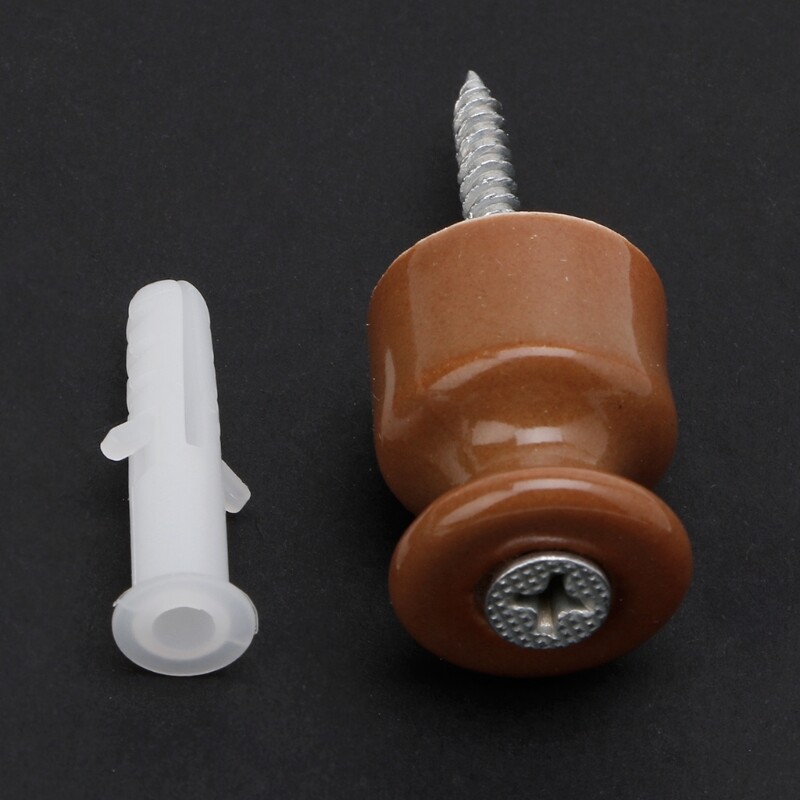 5PCS High Frequency Electric Porcelain Gourd  24mm Porcelain Ceramic Insulator