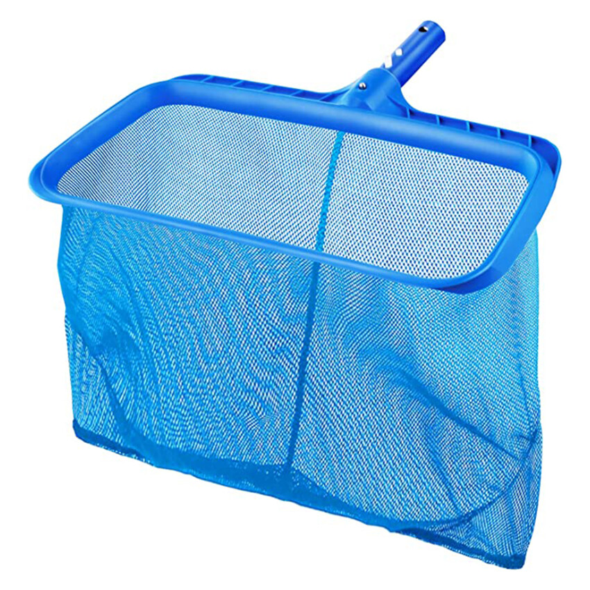 Pool Skimmer Net, Swimming Pool Leaf Skimmer Net With Reinforced Frame Larger Capacity Pool Nets For Cleaning Durable Deep Rake Net Easy Scoop Edge Debris Pickup Removal
