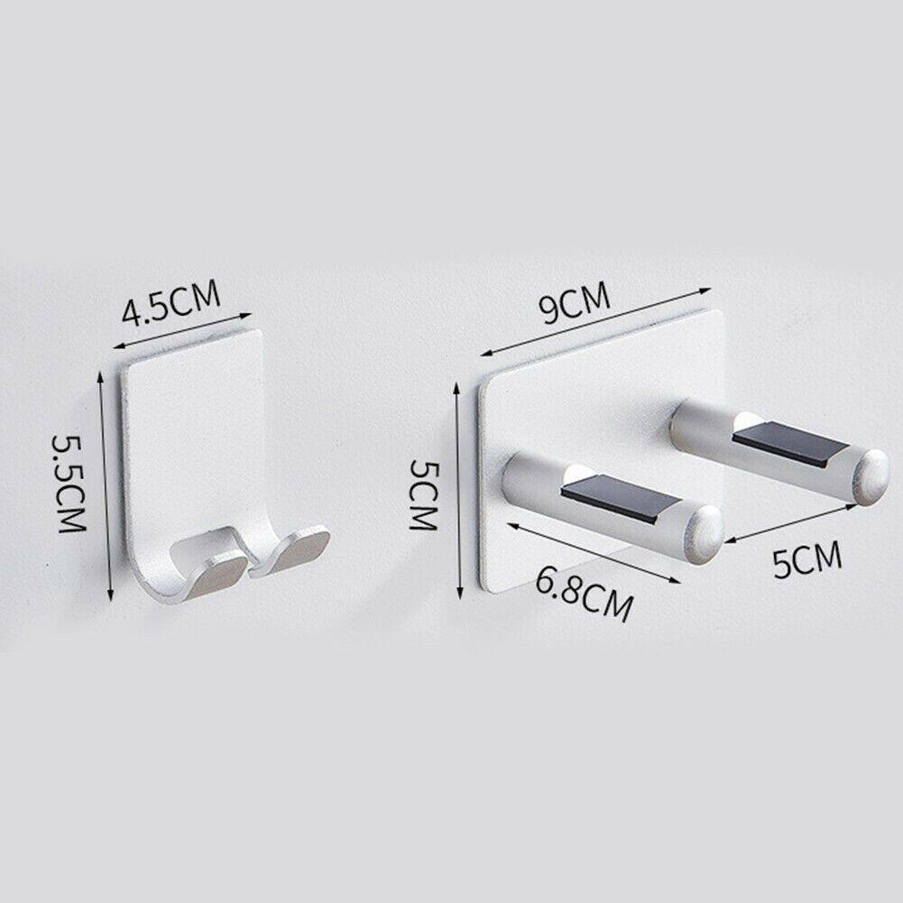 Hair Dryer Holder Wall Mount Bracket Stand Dyson Punch Hanger