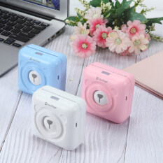 Máy In Nhiệt Nhỏ Gọn Tiện Dụng Máy In Nhiệt Bỏ Túi Ảnh Máy In Nhiệt 58 Mm Không Dây Bluetooth Android IOS Máy In