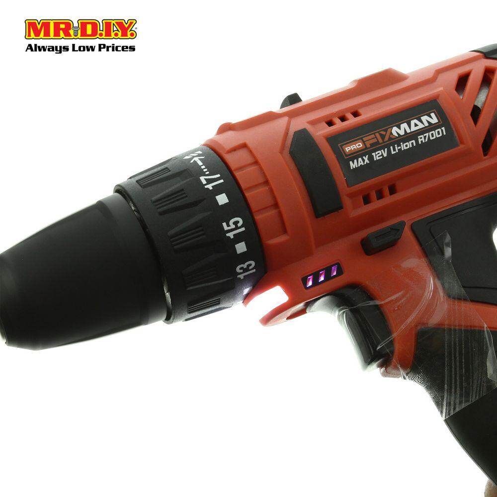 PRO FIXMAN Power Drill Set R7001 Lazada