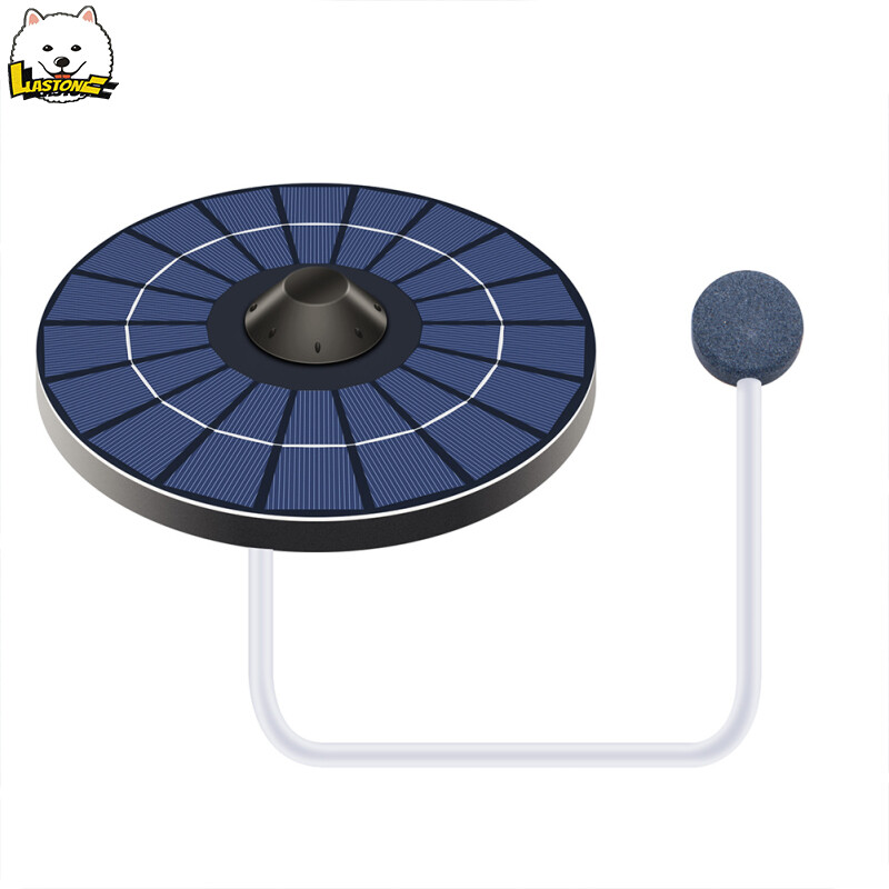 LABOSTONPower Storage Solar Floating Oxygen Pump With Bubble Stone Air Hose Outdoor Yard Fishbowl Fountains Energy-saving Aerator