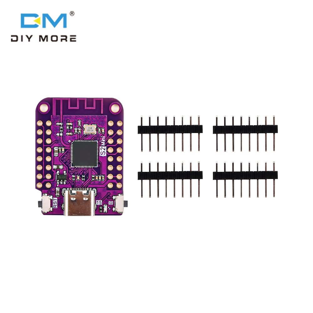 Diymore esp32 s2 mini wifi iot board based esp32-s2fn4r2 esp32-s2 4mb wifi module internet of things development board