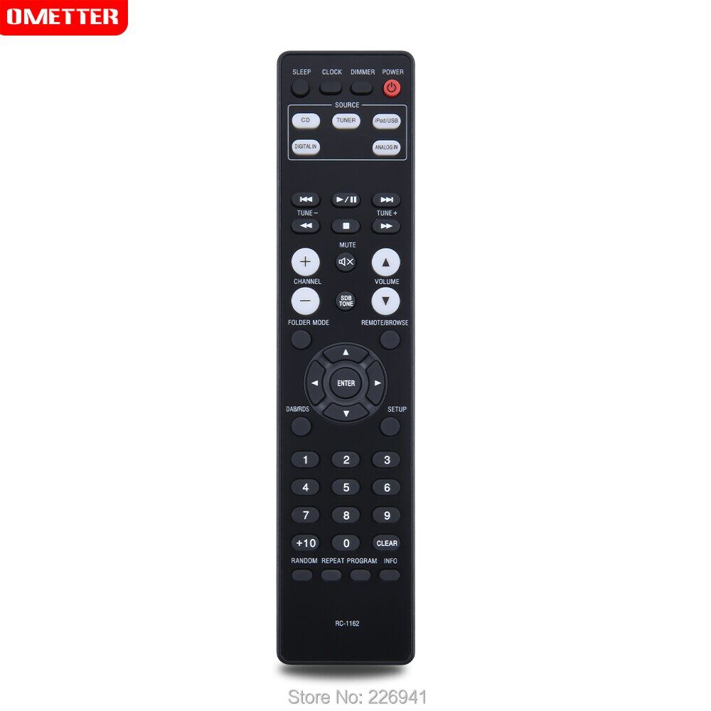 Replace Remote RC-1162 For Denon CD Receiver RCDM39 RCDM39DAB RCD-M39DAB RCD-M39