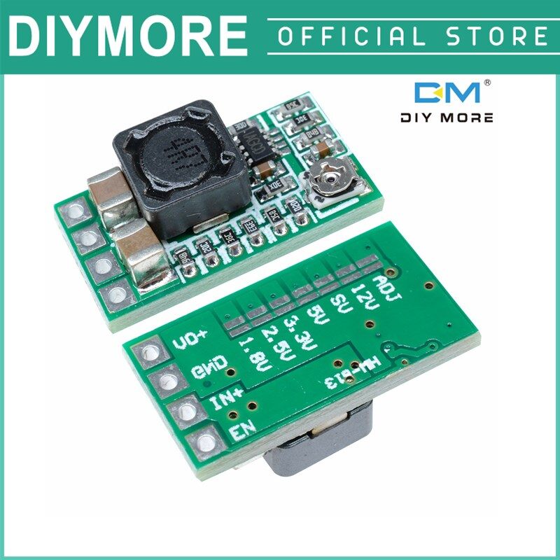 5pcs mini dc-dc 12-24v to 5v 3a step down power module buck converter