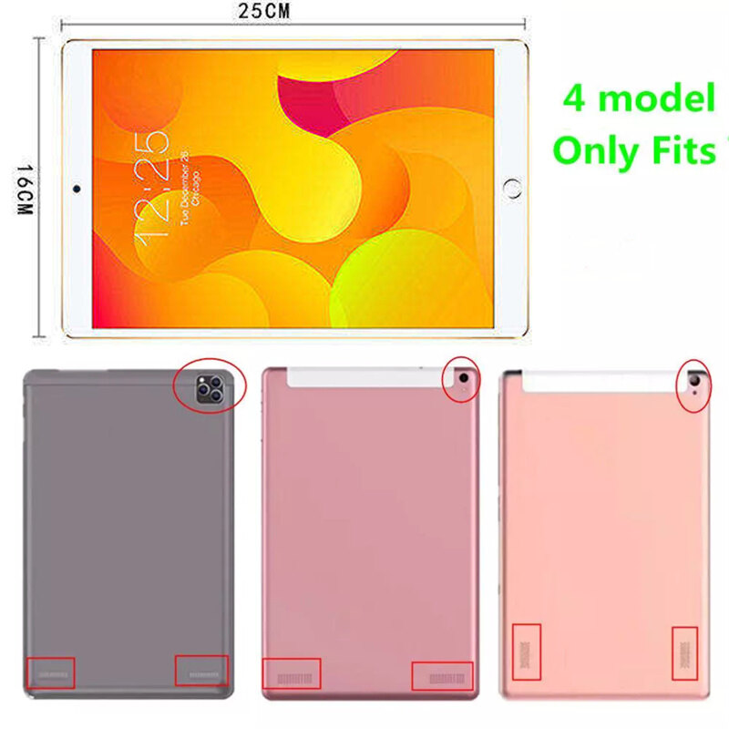 Tablet PC Case For Realmi P20 Pro case 10.1 inch Android 8.0 case PU Leather Case tablet case Folio case For Realmi P20Pro 10.1'' 25cm*16cm cover case