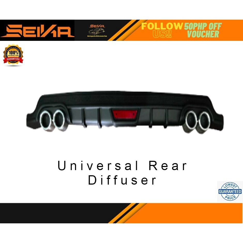 Universal Rear Diffuser | Lazada PH