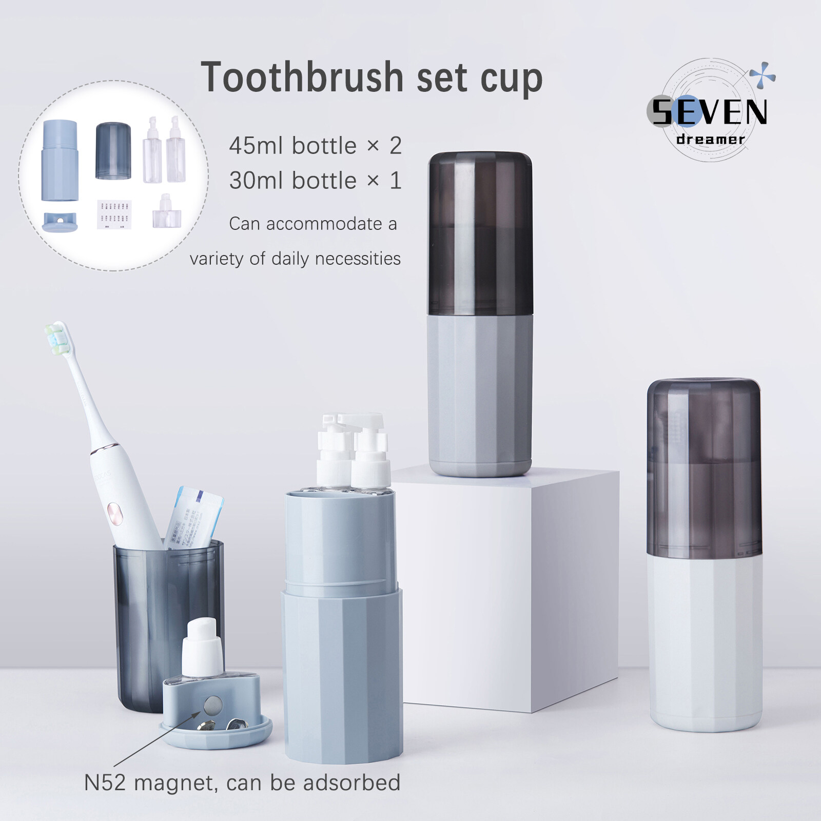 BÁO GIÁ Giá Đựng Bàn Chải Đánh Răng | Shopee Lazada Sendo Tiki mới nhất 32 Hộp Đựng Bàn Chải Đánh Răng Du Lịch, Du Lịch Xách Tay Đồ Trong Nhà Tắm Container, Bộ Giá Đựng Bàn Chải Đánh Răng Du Lịch, Bàn Chải Đánh Răng Chủ Hộp Du Lịch, Hộp Đựng Bàn Chải Đánh Răng Du Lịch Với 3 Chai Đầu Bơm, Có Thể Đựng Sữa Tắm, Sữa Rửa Mặt