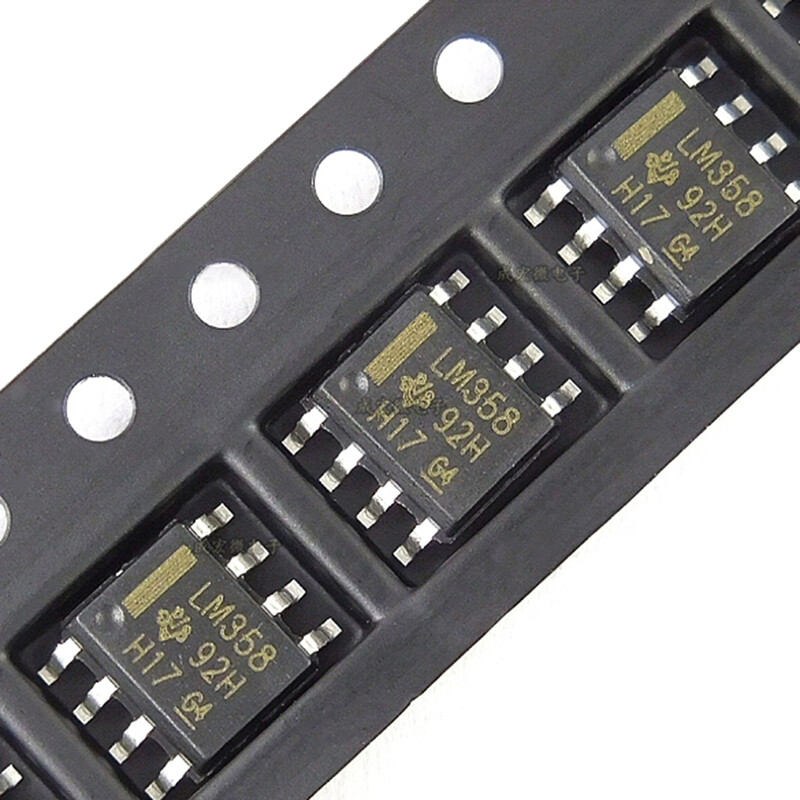 Ginni 10Pcs lm358dr smd amplifier dual operational amplifiers sop8 lm358