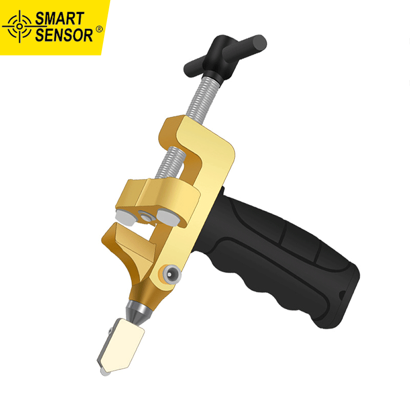 Smart Sensor 2 In 1 Cutter Opener Handheld Portable Manual Ceramic Tile Cutter Ceramic Tile Cutting Tool Multifunctional Utility Glass Tile Opener Quick Tile Cutting Hand Tool