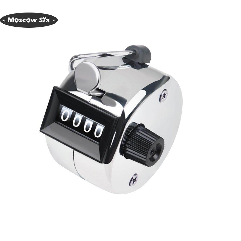 4 Digit Number Manual Mini Tally Counter Mechanical Digital Press Clicker