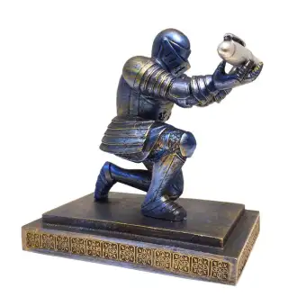 Fashion Knight Pen Holder Set Personalized Desk Accessory Stand Decorative Organizer